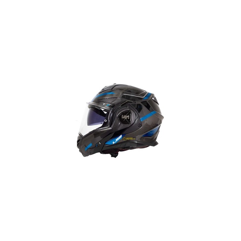 CASCO LS2 ADVANT X SPECTRUM NGO/TITA/AZUL